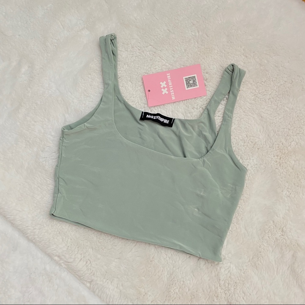 Missy Empire Evelyn crop top. Size 6
